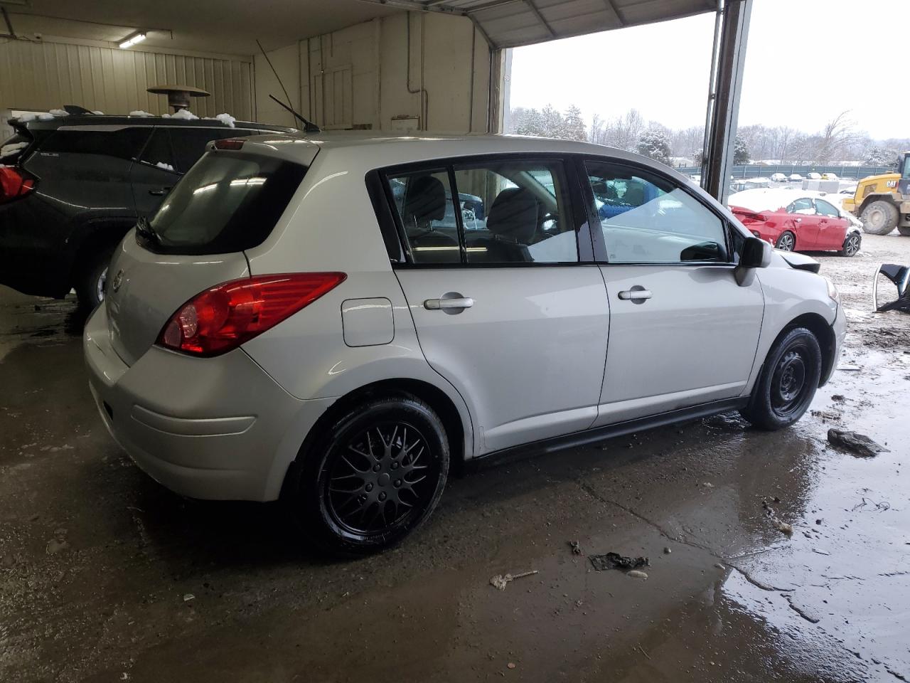 2007 Nissan Versa VIN 3N1BC13E57L378165 Copart auction photo, front end / rear end damage thumbnail 3