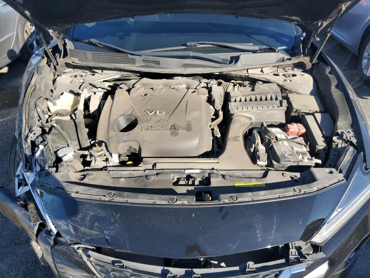 2020 Nissan Maxima VIN 1N4AA6DV6LC373529 Copart auction photo, front end / undercarriage damage thumbnail 12