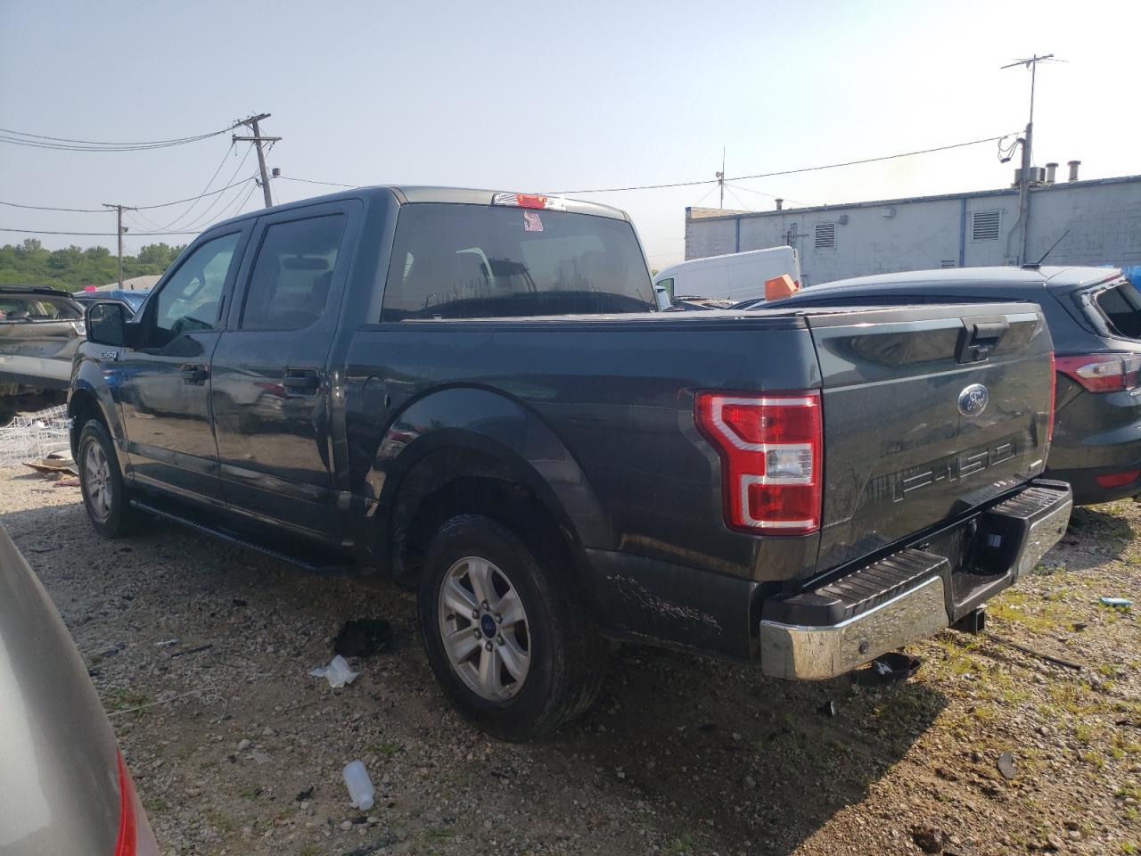 2018 Ford F-150 VIN 1FTEW1EP8JKF06004 Copart auction photo, front end / minor dent/scratches damage thumbnail 2