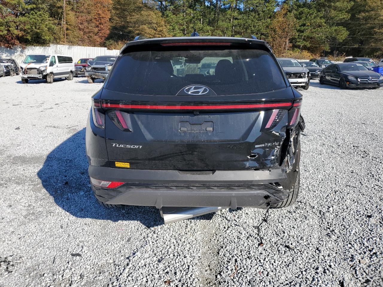 2024 Hyundai Tucson VIN KM8JECD19RU154539 Copart auction photo, rear end / front end damage thumbnail 6