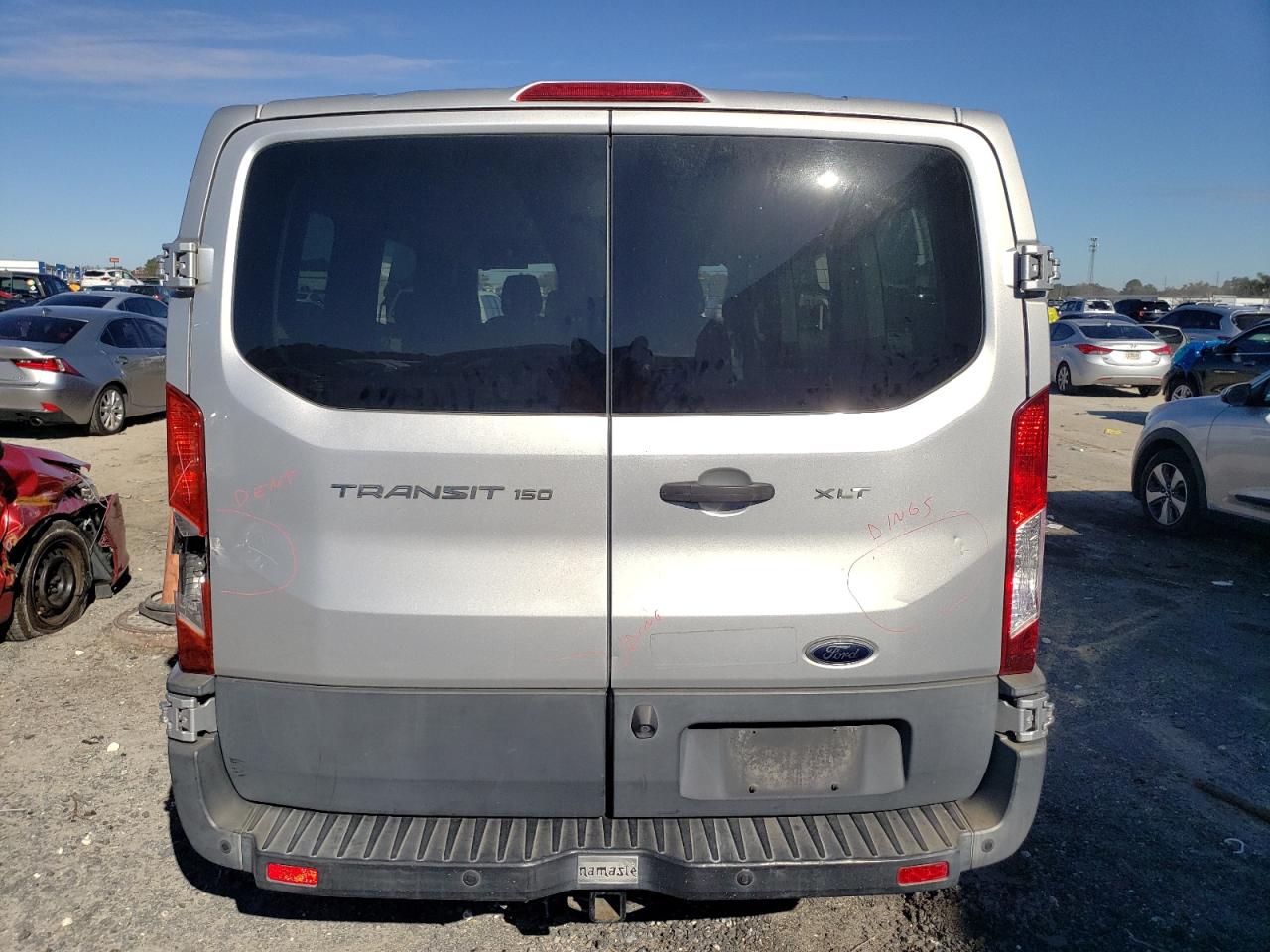 2016 Ford Transit VIN 1FMZK1YM0GKA65441 Copart auction photo, front end / minor dent/scratches damage thumbnail 6