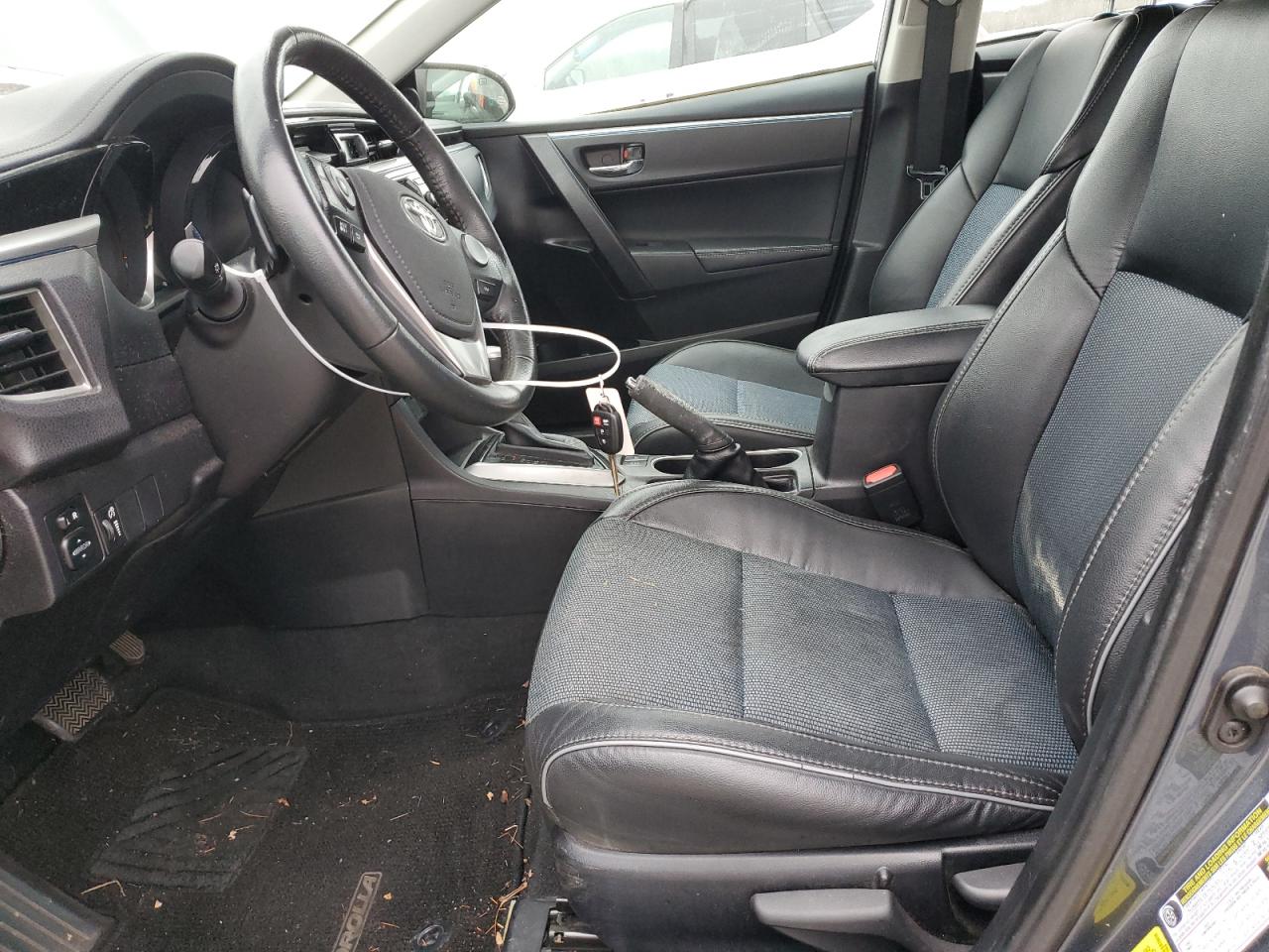 2015 Toyota Corolla VIN 2T1BURHE4FC310460 Copart auction photo, front end damage thumbnail 7