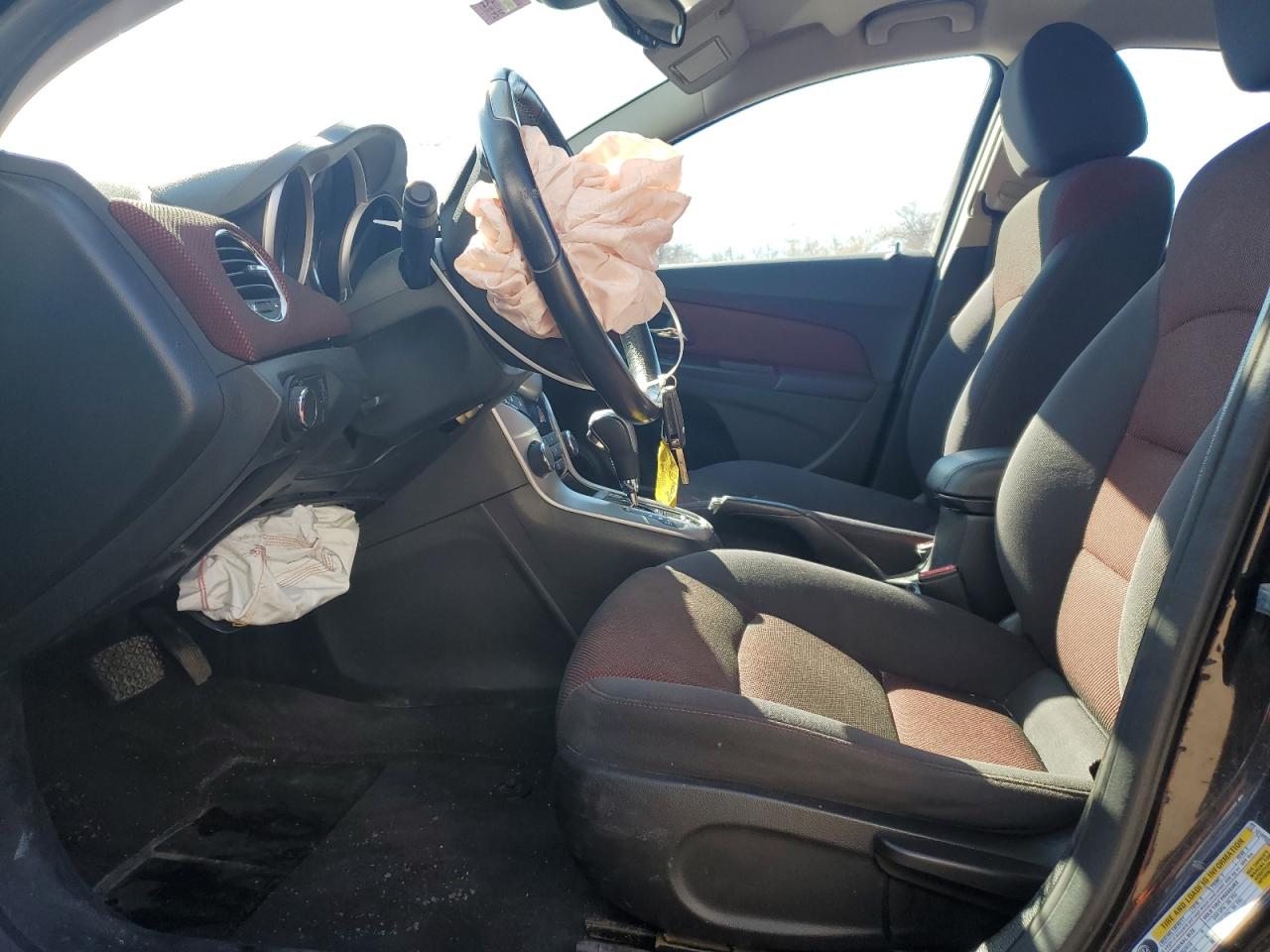 2012 Chevrolet Cruze VIN 1G1PF5SC5C7402151 Copart auction photo, front end damage thumbnail 7