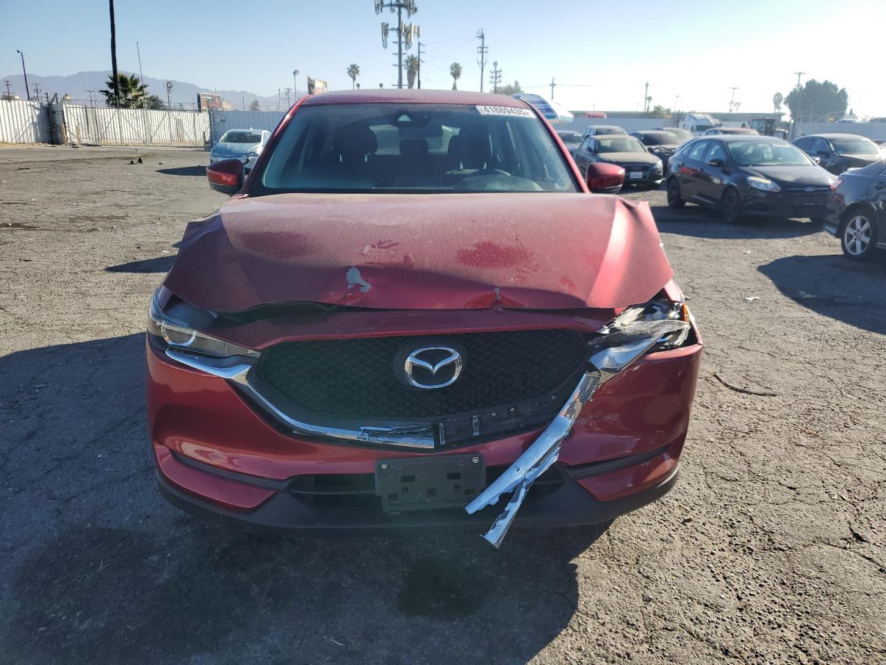 2018 Mazda CX-5 VIN JM3KFABM1J1463460 Copart auction photo, front end / minor dent/scratches damage thumbnail 5