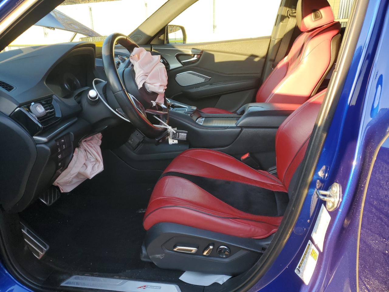 2019 Acura RDX VIN 5J8TC2H64KL015239 Copart auction photo, front end / side damage thumbnail 7