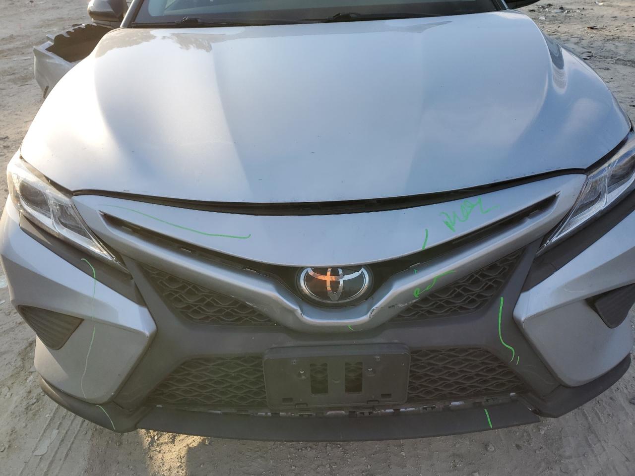 2019 Toyota Camry VIN 4T1B11HK9KU294622 Copart auction photo, rear end / front end damage thumbnail 11