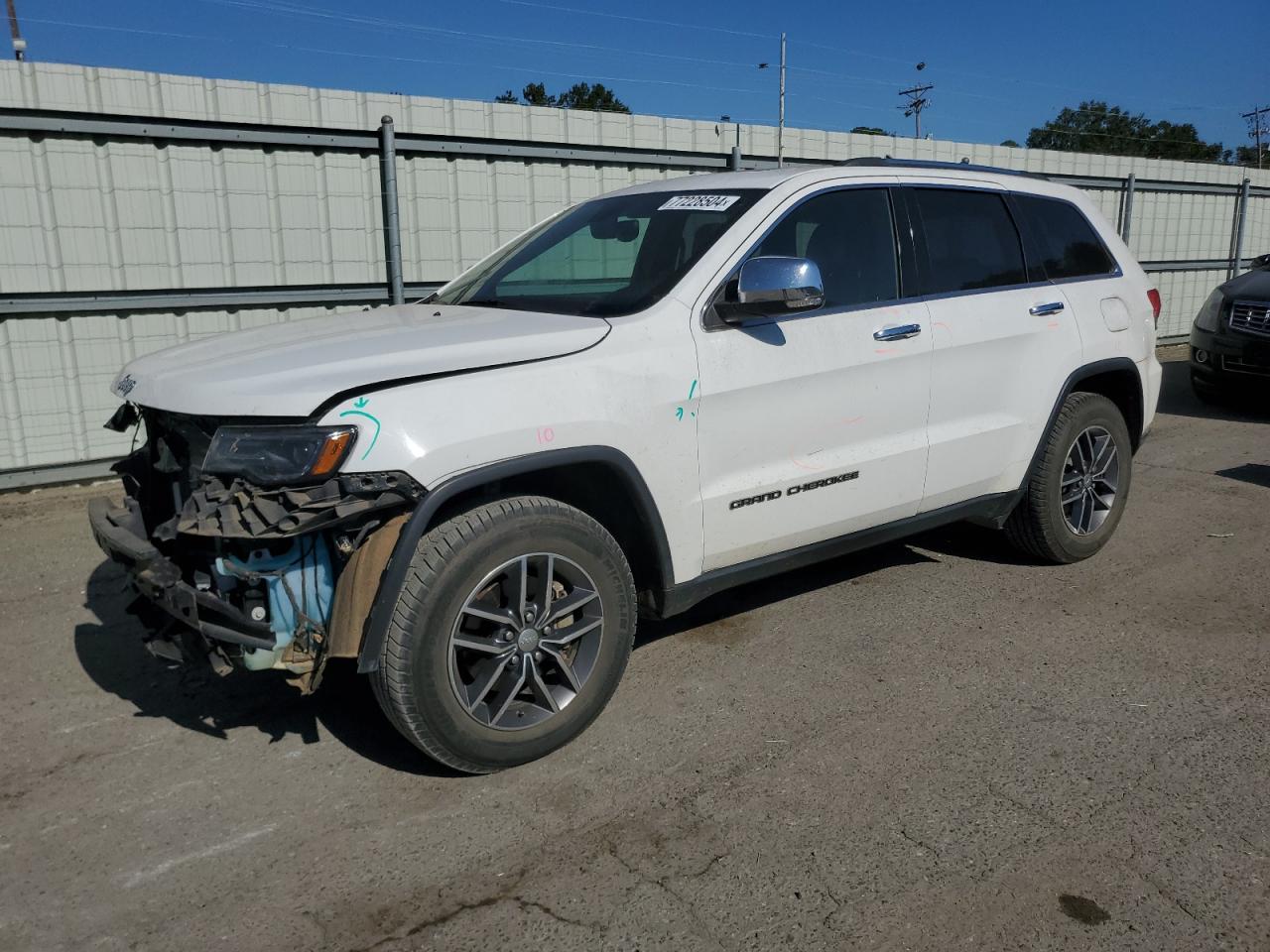 2017 Jeep Grand Cherokee VIN 1C4RJEBG1HC779348