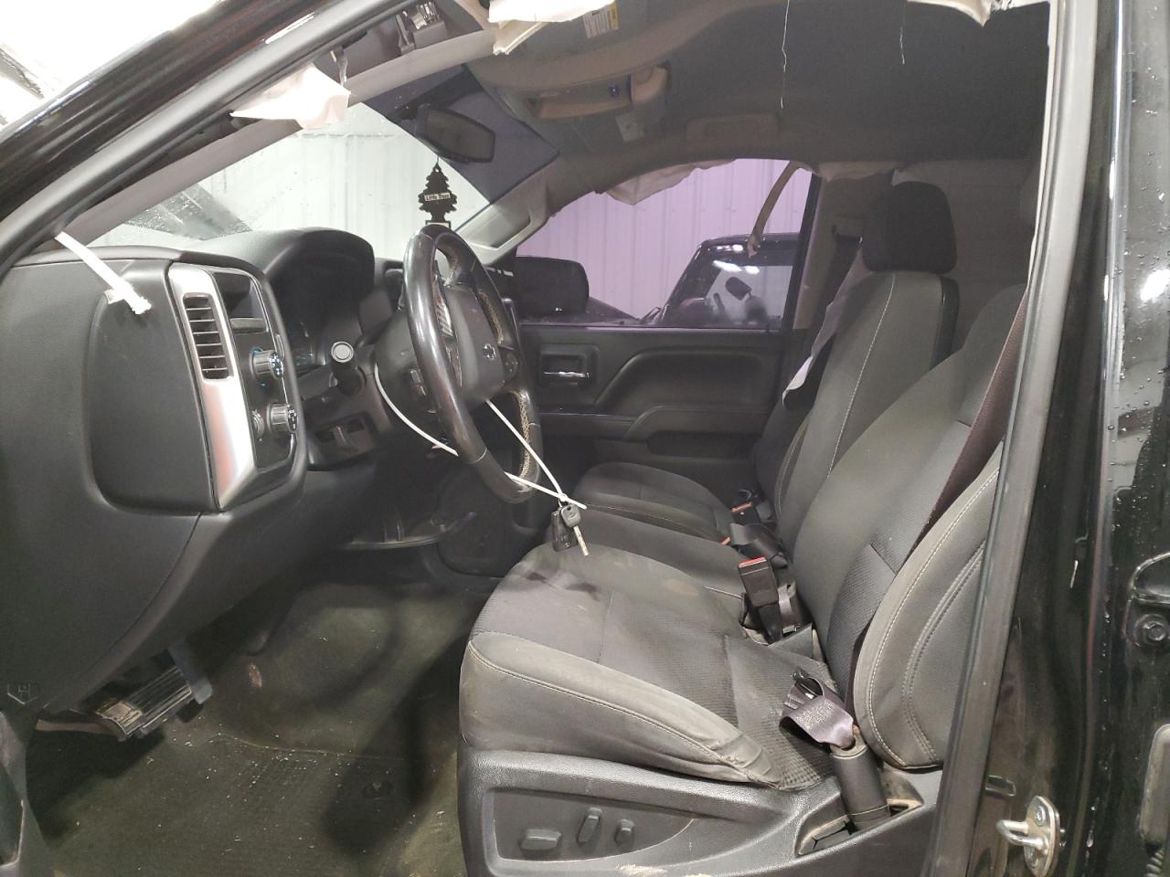 2017 Chevrolet Silverado VIN 3GCUKREC8HG143224 Copart auction photo, all over damage thumbnail 7