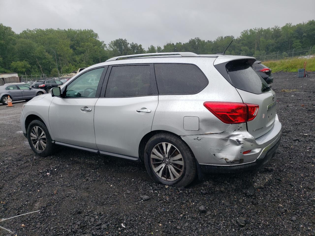 2017 Nissan Pathfinder VIN 5N1DR2MM2HC656545 Copart auction photo, all over / undercarriage damage thumbnail 2