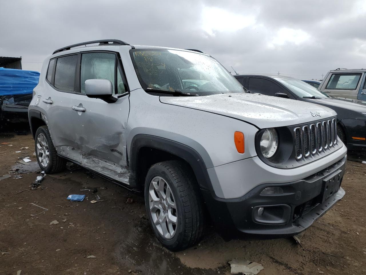2017 Jeep Renegade VIN ZACCJBBB0HPF33363 Copart auction photo, side damage thumbnail 4