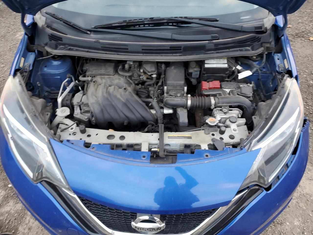2017 Nissan Versa VIN 3N1CE2CP0HL356937 Copart auction photo, front end / side damage thumbnail 11