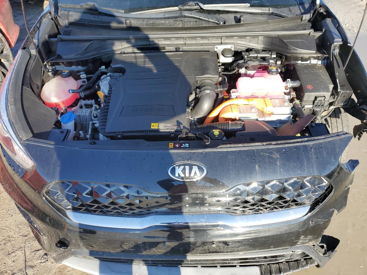 2021 KIA Niro VIN KNDCB3LCXM5488266 Copart auction photo, rear end / front end damage thumbnail 11