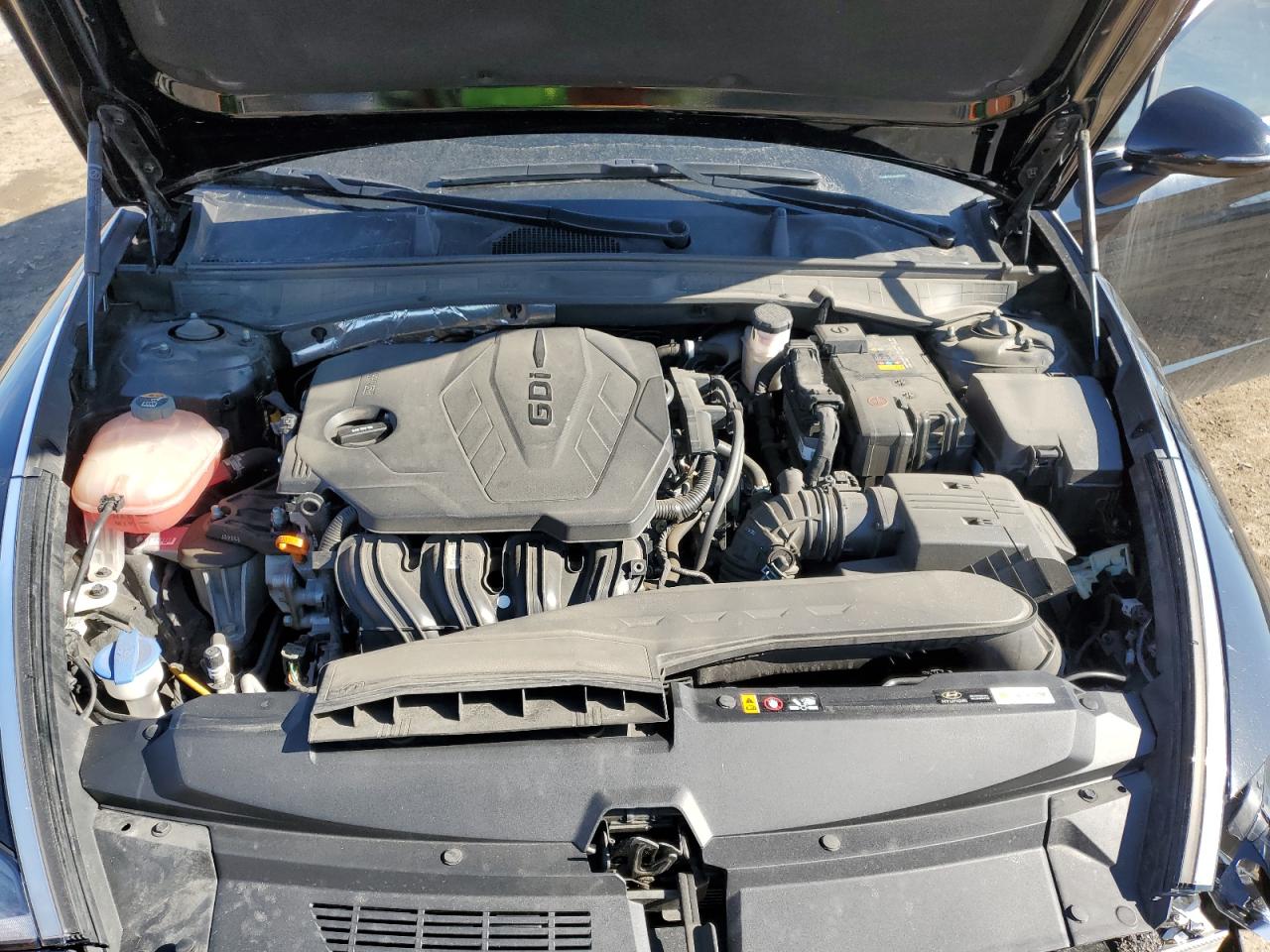 2022 Hyundai Sonata VIN KMHL64JA7NA235387 Copart auction photo, front end / minor dent/scratches damage thumbnail 11