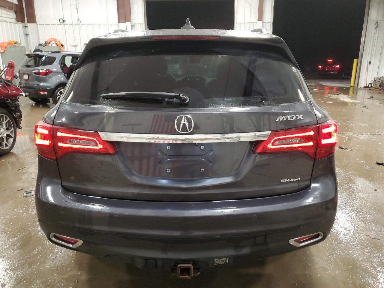 2016 Acura MDX VIN 5FRYD4H98GB024090 Copart auction photo, front end damage thumbnail 6