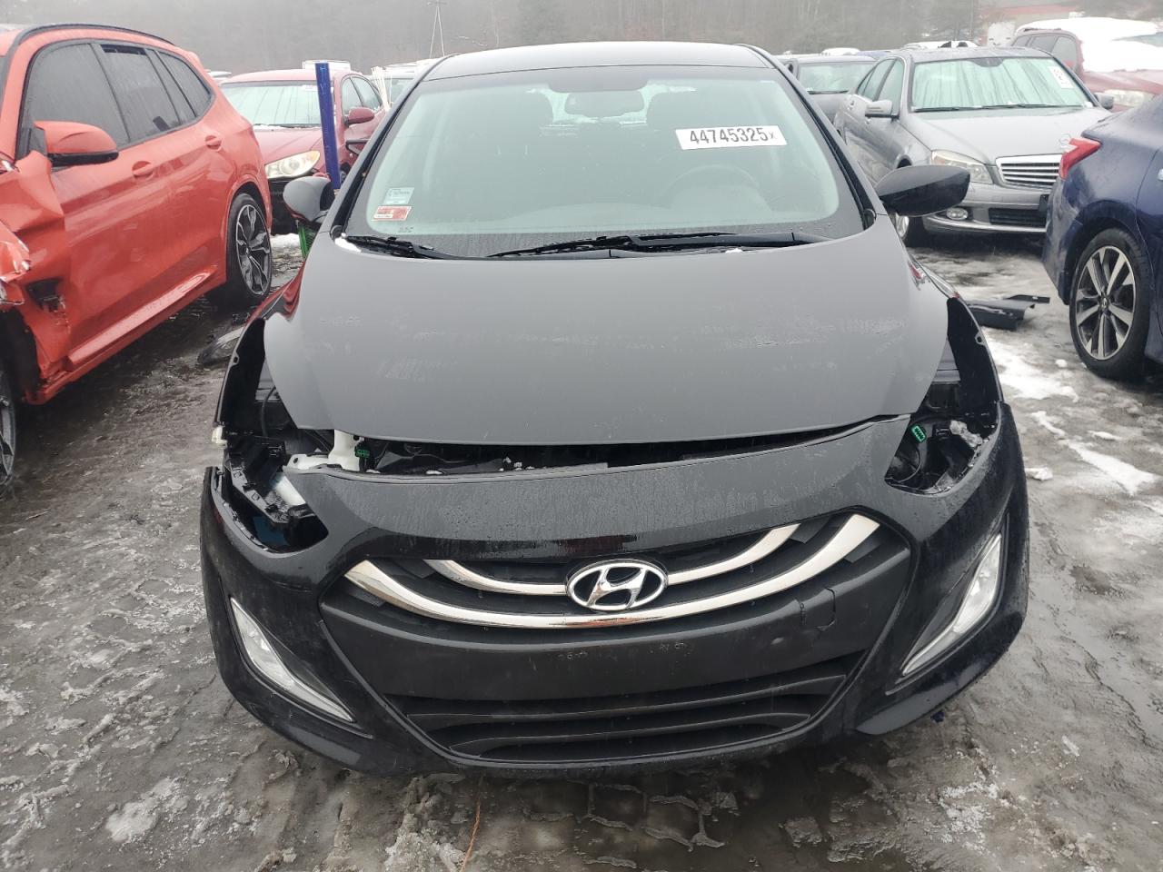 2013 Hyundai Elantra VIN KMHD35LE0DU091021 Copart auction photo, front end / side damage thumbnail 5
