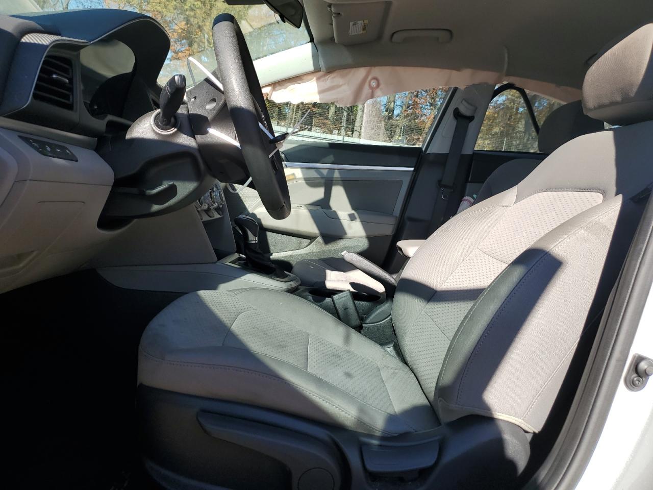 2019 Hyundai Elantra VIN 5NPD84LF6KH491942 Copart auction photo, rear end / side damage thumbnail 7