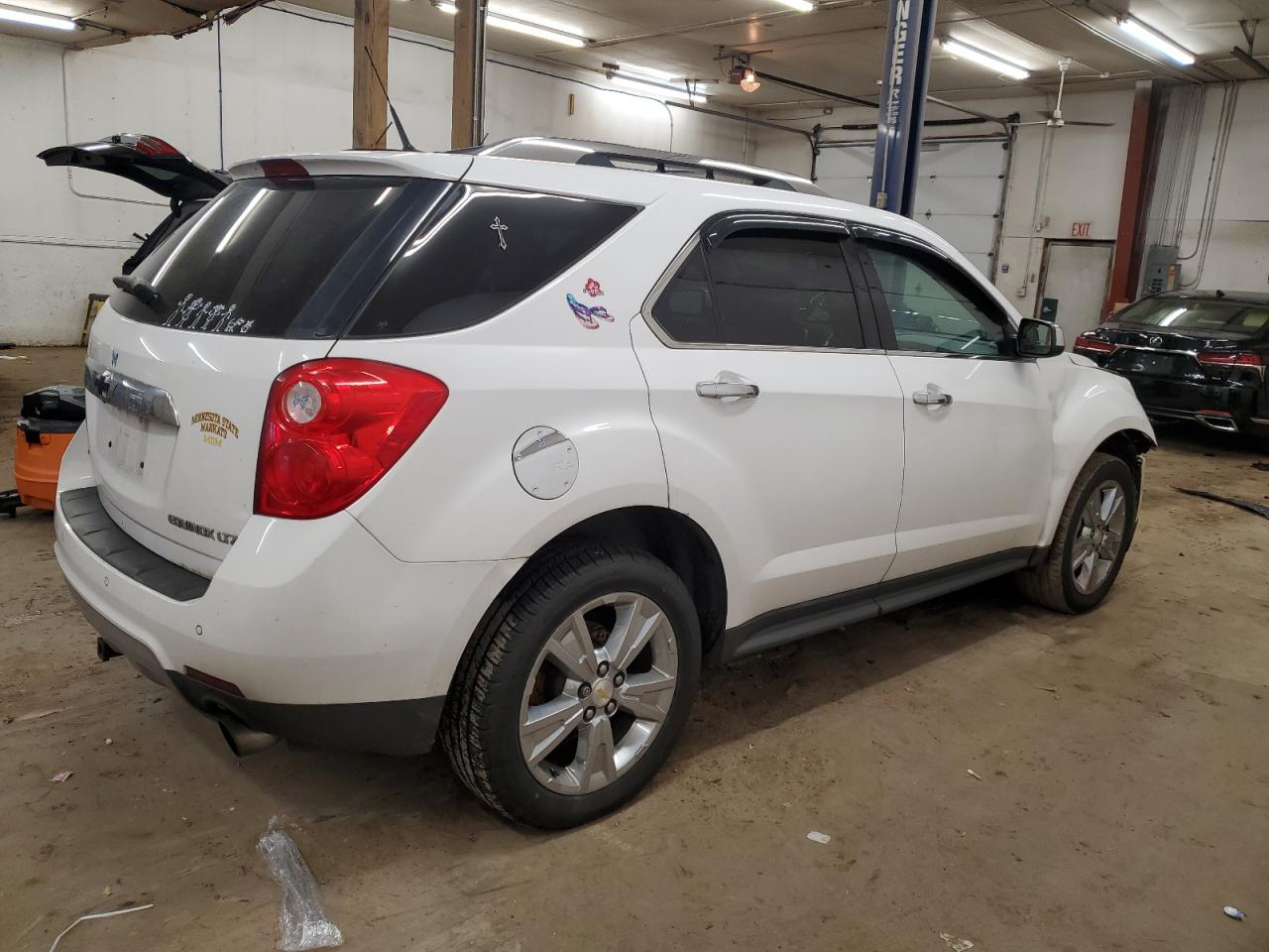 2010 Chevrolet Equinox VIN 2CNFLGEYXA6323436 Copart auction photo, front end damage thumbnail 3