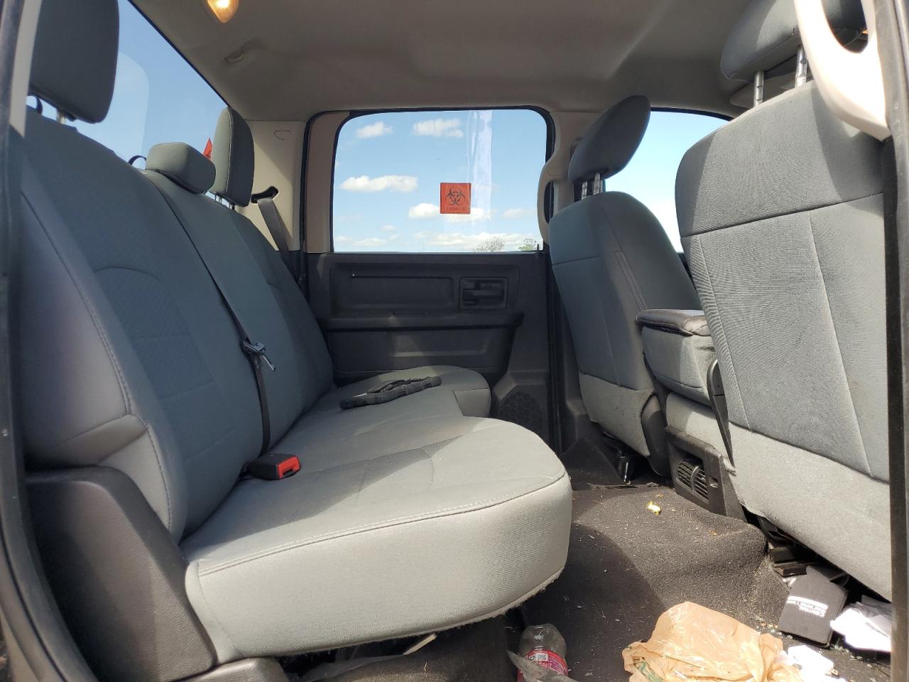 2017 RAM 1500 VIN 1C6RR6KT8HS671107 Copart auction photo, front end / rear end damage thumbnail 10
