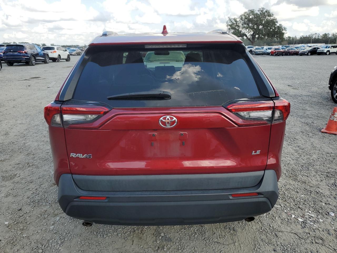 2020 Toyota RAV 4 VIN 2T3H1RFV2LC054456 Copart auction photo, water/flood damage thumbnail 6