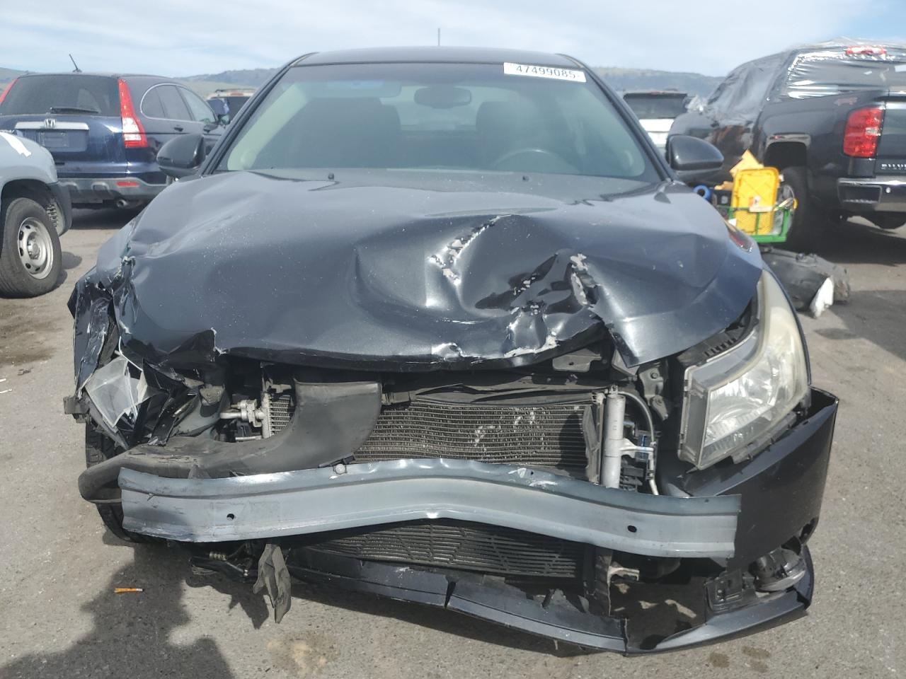 2012 Chevrolet Cruze VIN 1G1PF5SC0C7268746 Copart auction photo, front end / side damage thumbnail 5