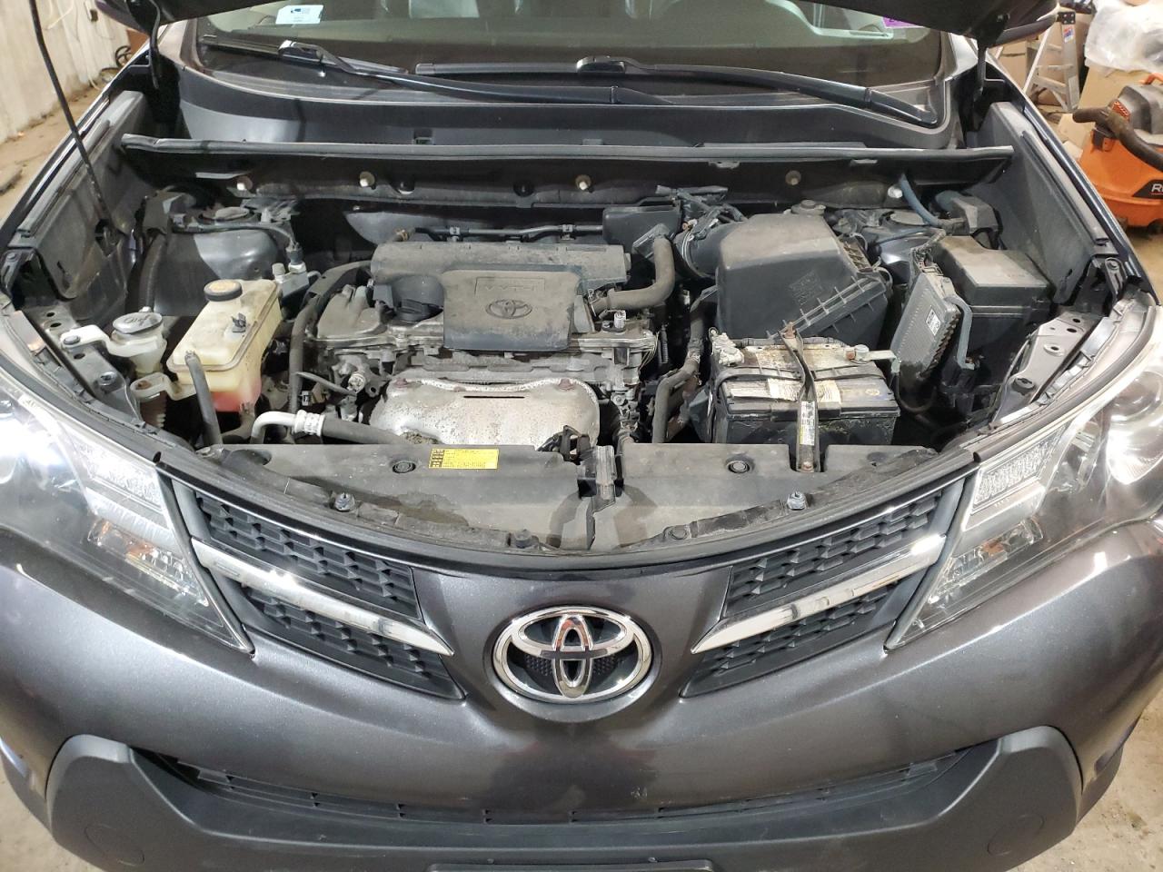 2013 Toyota RAV 4 VIN JTMRFREV5DD003327 Copart auction photo, side / front end damage thumbnail 14
