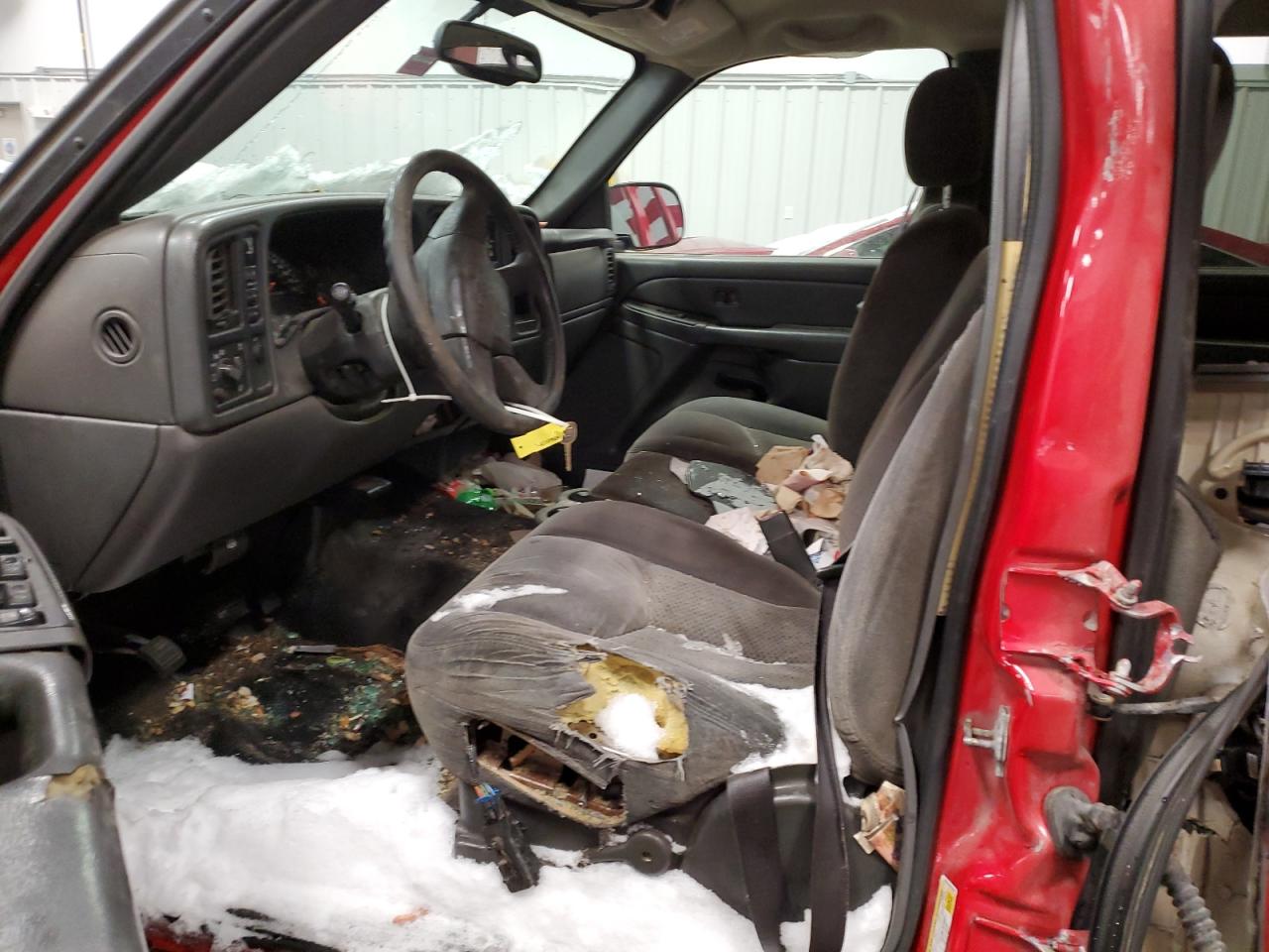 2006 Chevrolet Silverado VIN 1GCHK23DX6F208464 Copart auction photo, side / all over damage thumbnail 7
