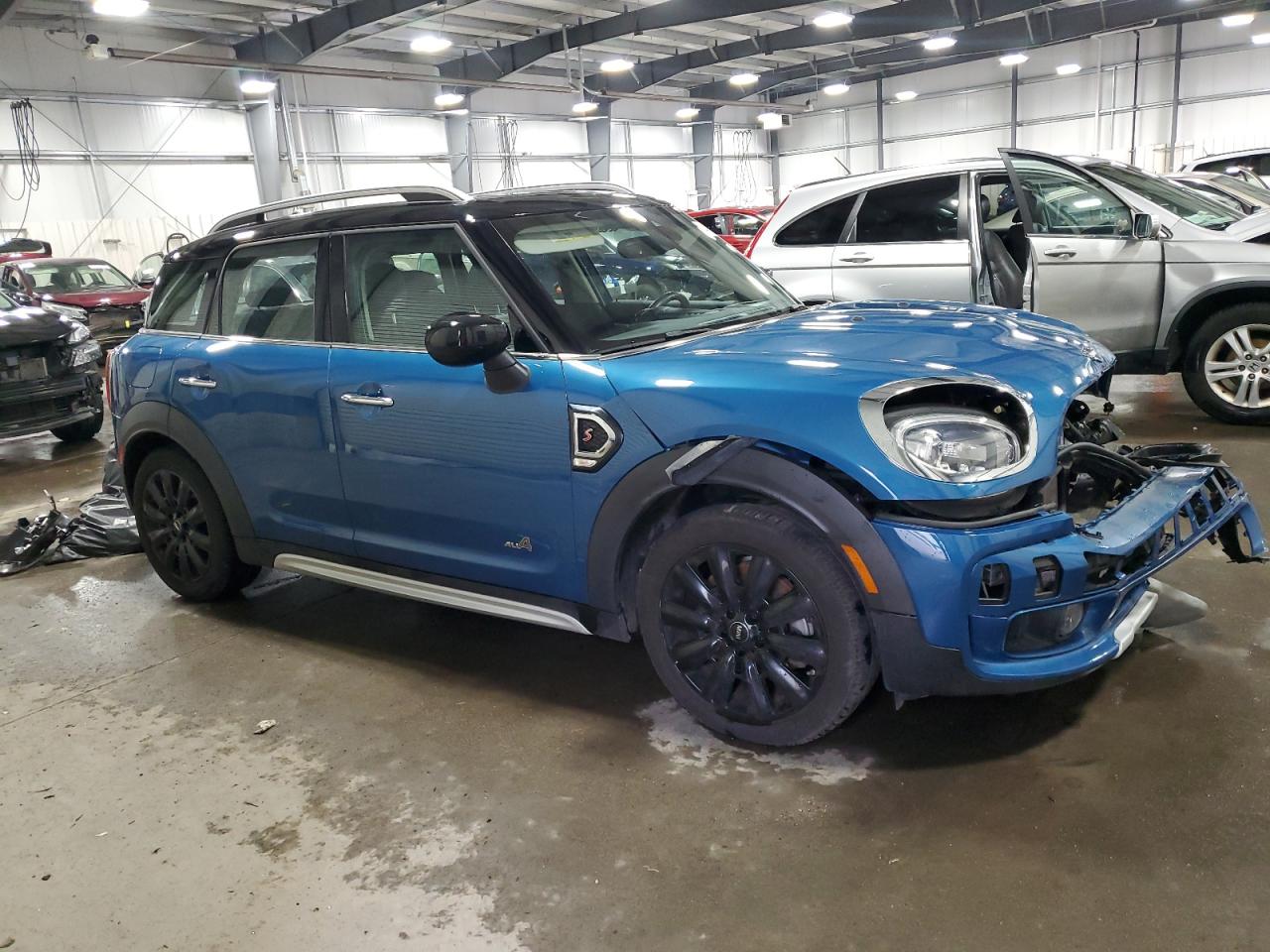 2020 MINI Cooper VIN WMZYX1C03L3L58471 Copart auction photo, front end damage thumbnail 4