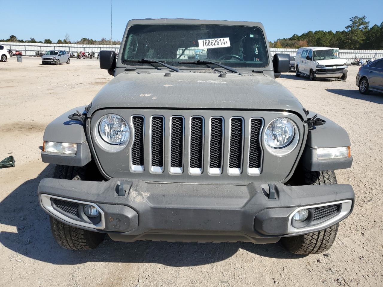2021 Jeep Wrangler VIN 1C4HJXEN0MW506203 Copart auction photo, all over damage thumbnail 5