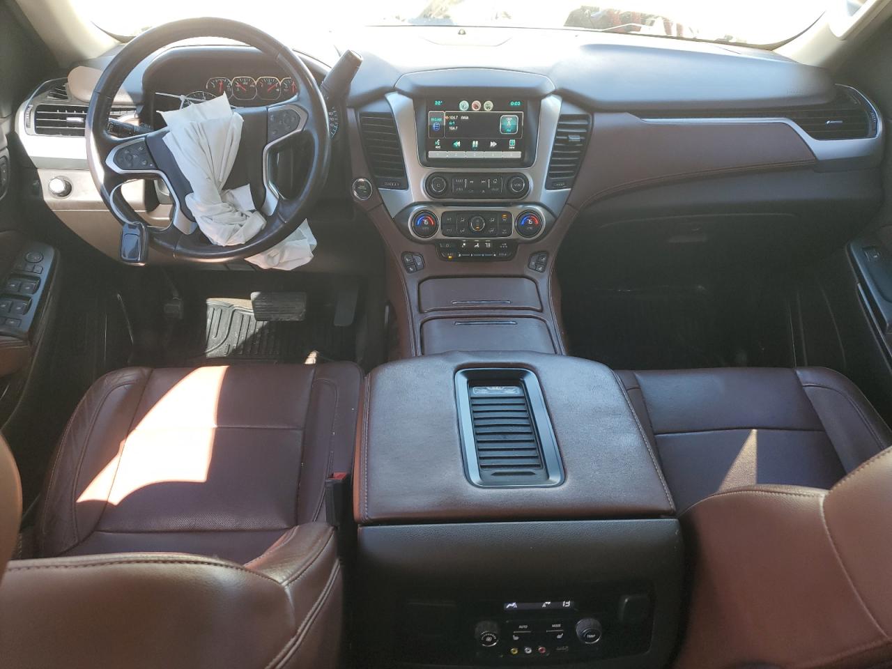 2015 Chevrolet Tahoe VIN 1GNSCCKC5FR600193 Copart auction photo, front end / side damage thumbnail 8