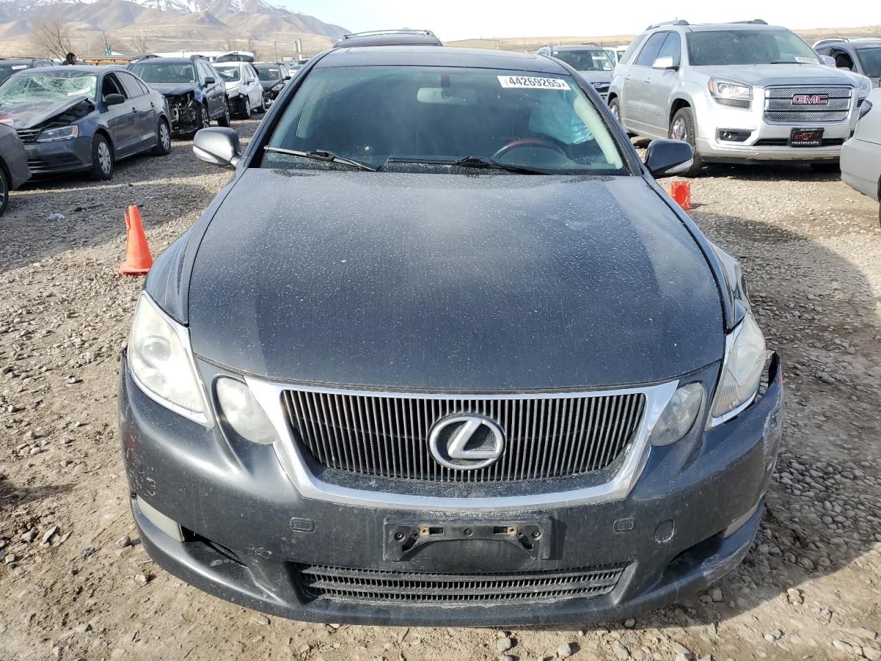 2011 Lexus GS VIN JTHCE1KS9B0028934 Copart auction photo, front end / rear end damage thumbnail 5
