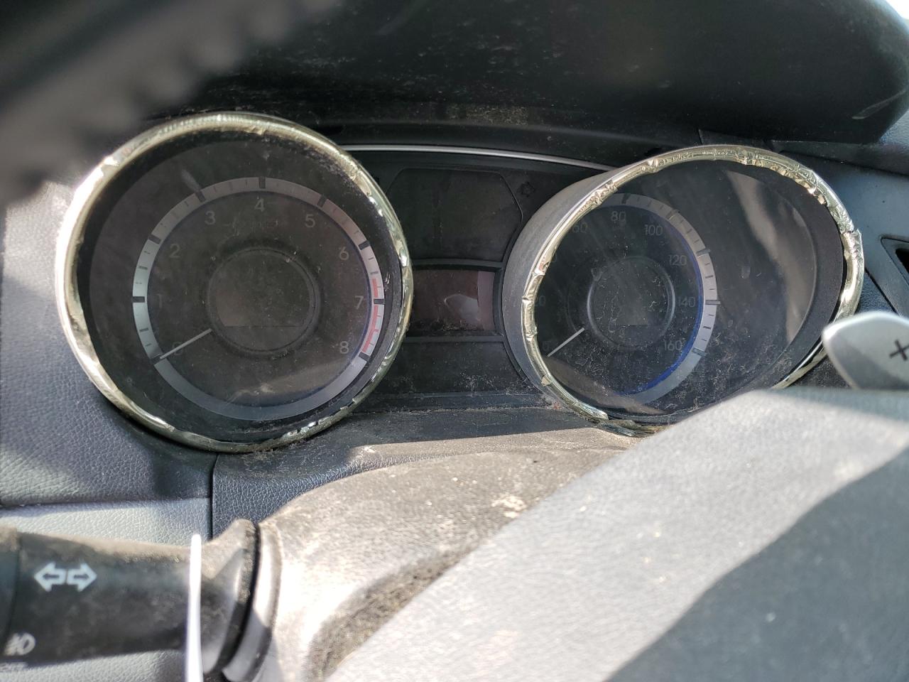2013 Hyundai Sonata VIN 5NPEC4AC1DH606008 Copart auction photo, burn - engine damage thumbnail 9