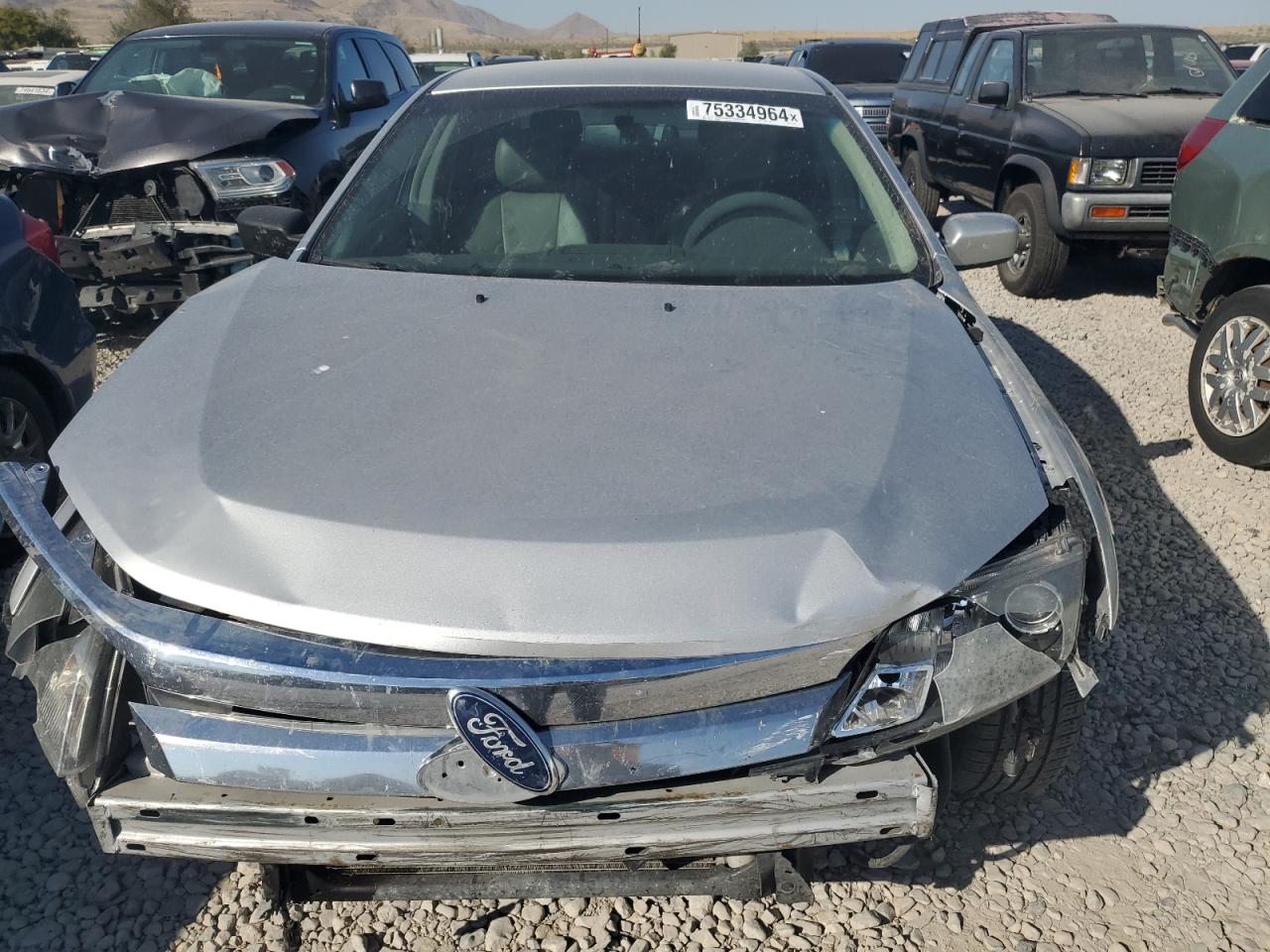 2012 Ford Fusion VIN 3FAHP0JG5CR157527 Copart auction photo, front end damage thumbnail 5