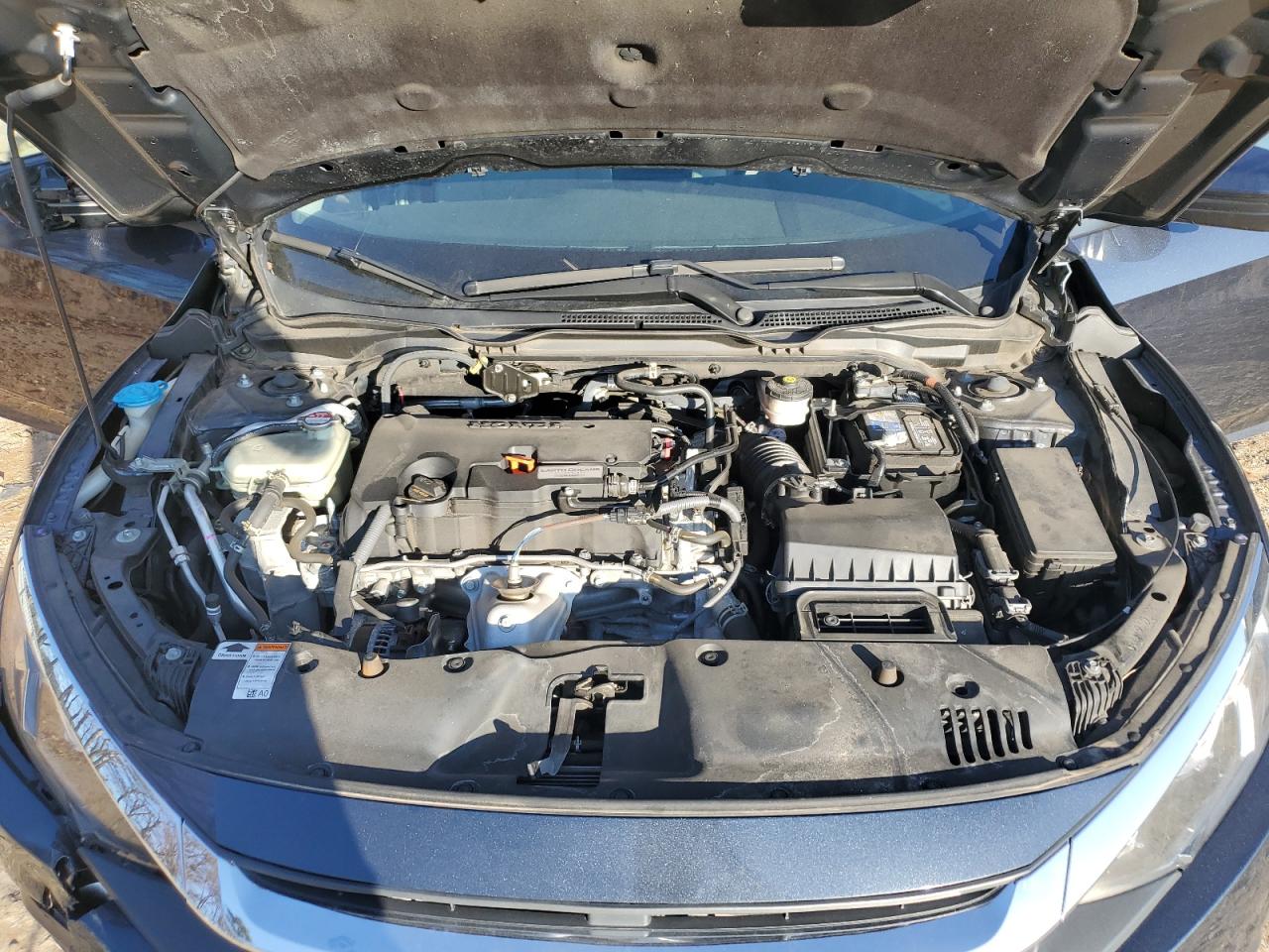 2018 Honda Civic VIN 19XFC2F71JE035933 Copart auction photo, front end / side damage thumbnail 13