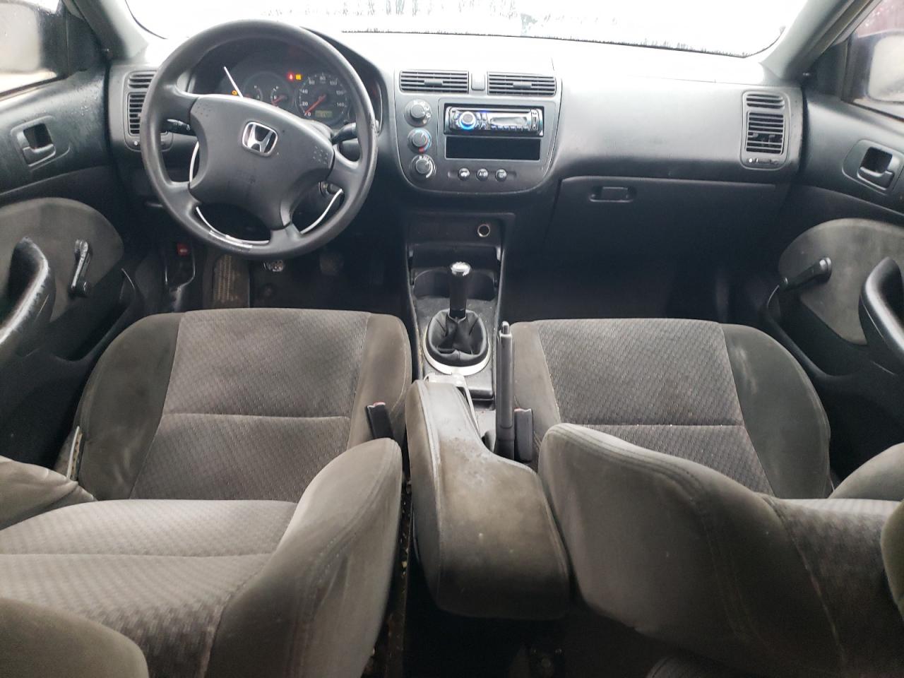 2005 Honda Civic VIN 1HGEM21105L017448 Copart auction photo, front end damage thumbnail 8