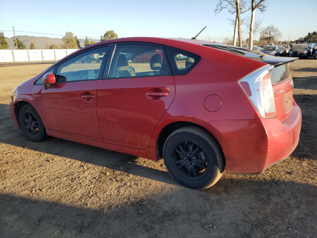 2013 Toyota Prius VIN JTDKN3DU5D1674766 Copart auction photo, front end / front end damage thumbnail 2