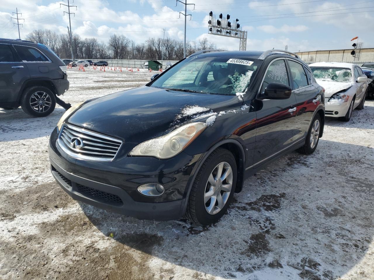 2008 Infiniti EX VIN JNKAJ09FX8M356628 - Copart auction photo