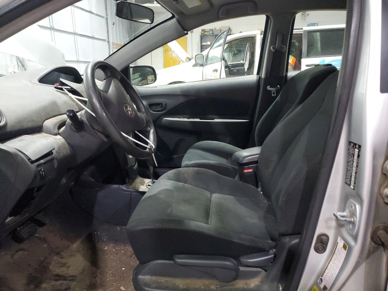2012 Toyota Yaris VIN JTDBT4K39C1415296 Copart auction photo, front end damage thumbnail 7