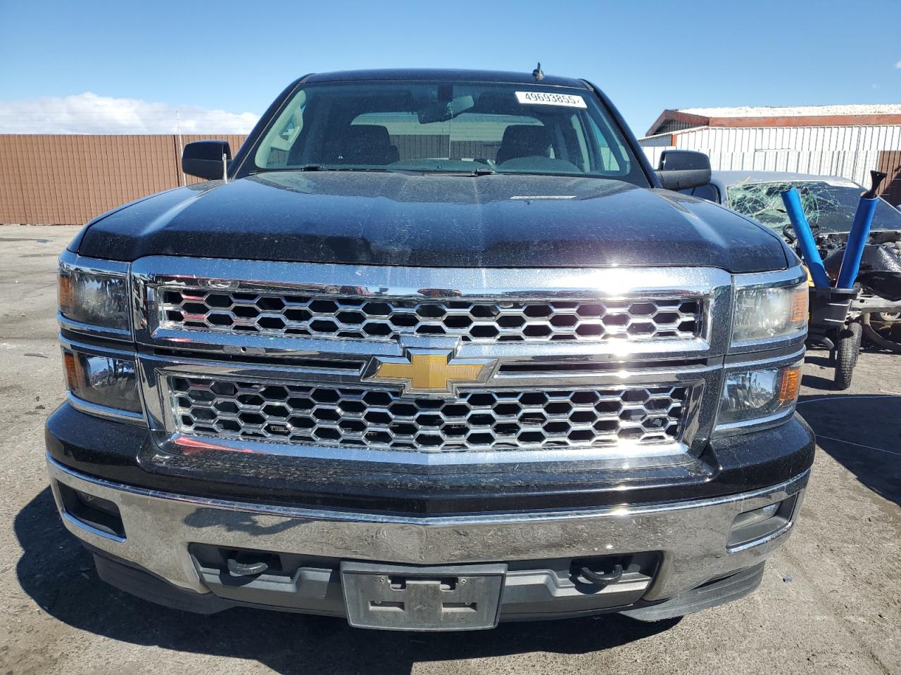 2014 Chevrolet Silverado VIN 1GCVKREC1EZ145462 Copart auction photo, rear end / side damage thumbnail 5