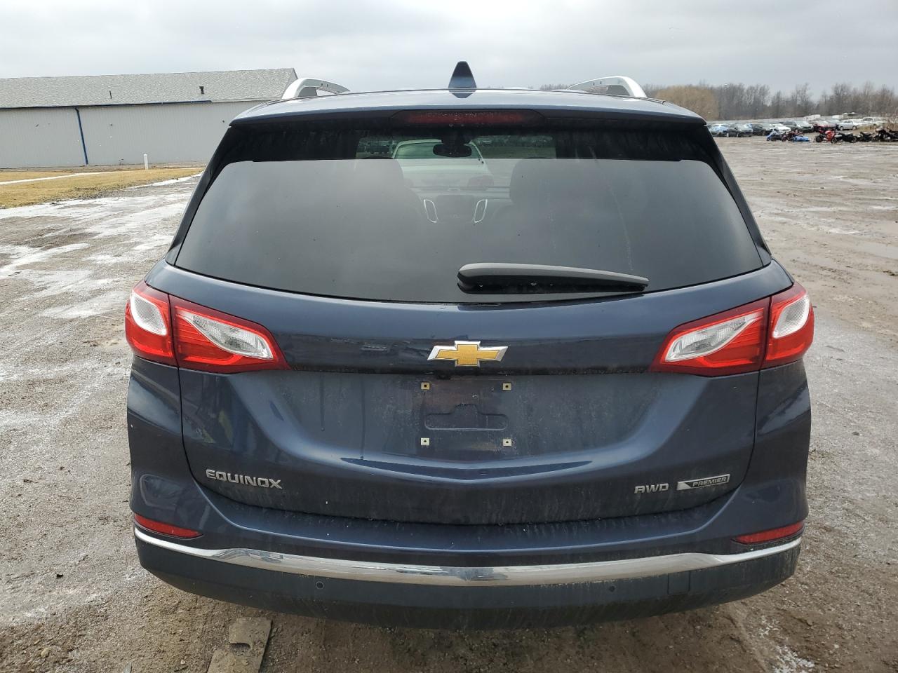 2018 Chevrolet Equinox VIN 3GNAXVEV1JS545451 Copart auction photo, rear end / undercarriage damage thumbnail 6