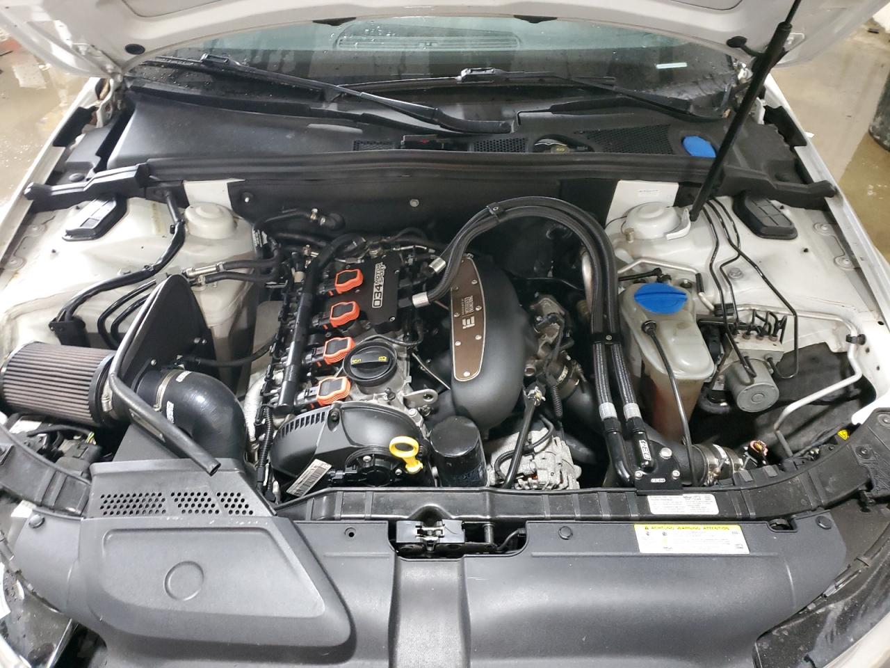 2015 Audi A4 VIN WA1UFAFL0FA020348 Copart auction photo, front end / side damage thumbnail 11