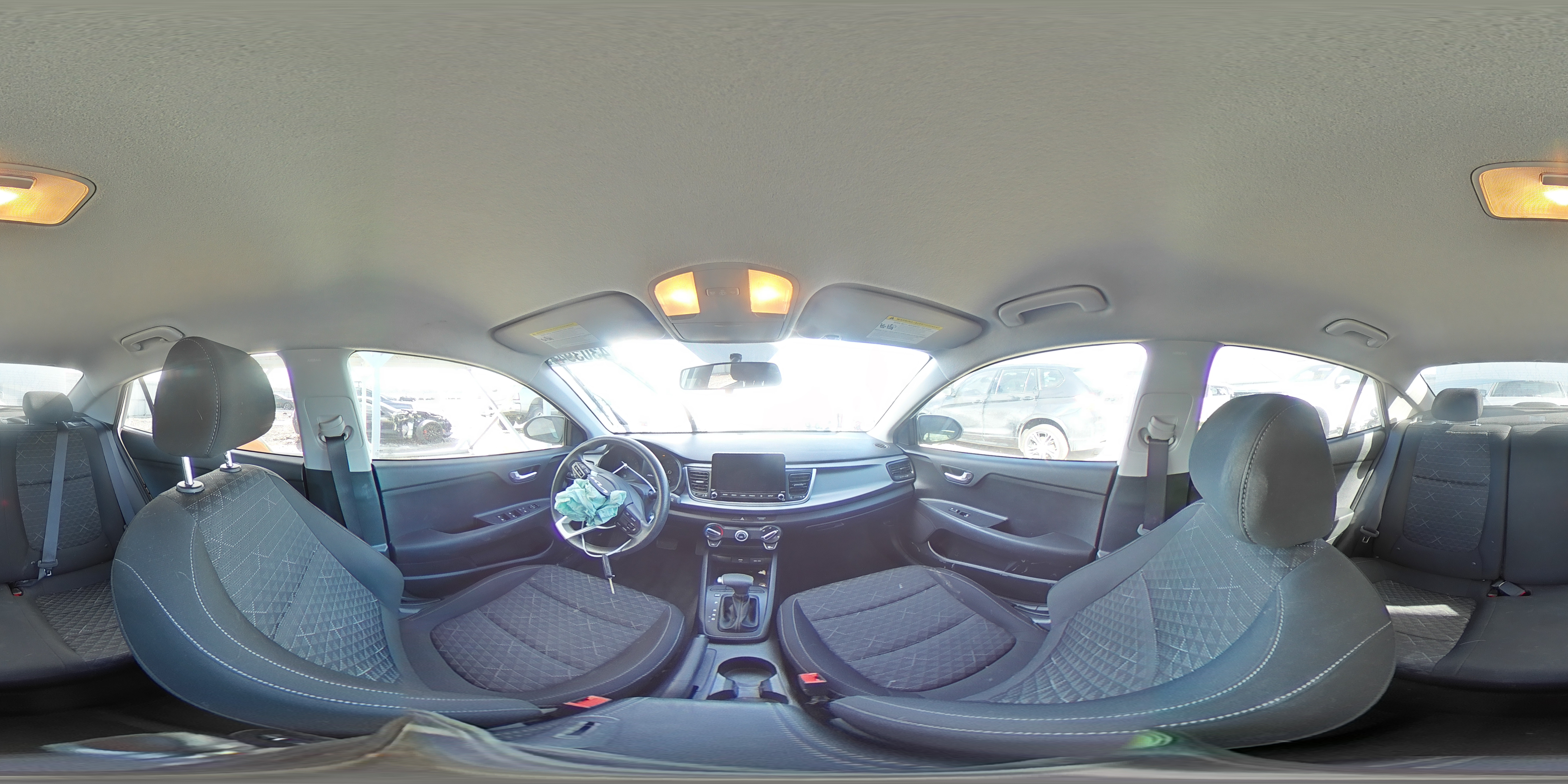 2023 KIA Rio VIN 3KPA24AD8PE524053 Copart auction photo, front end damage thumbnail 12