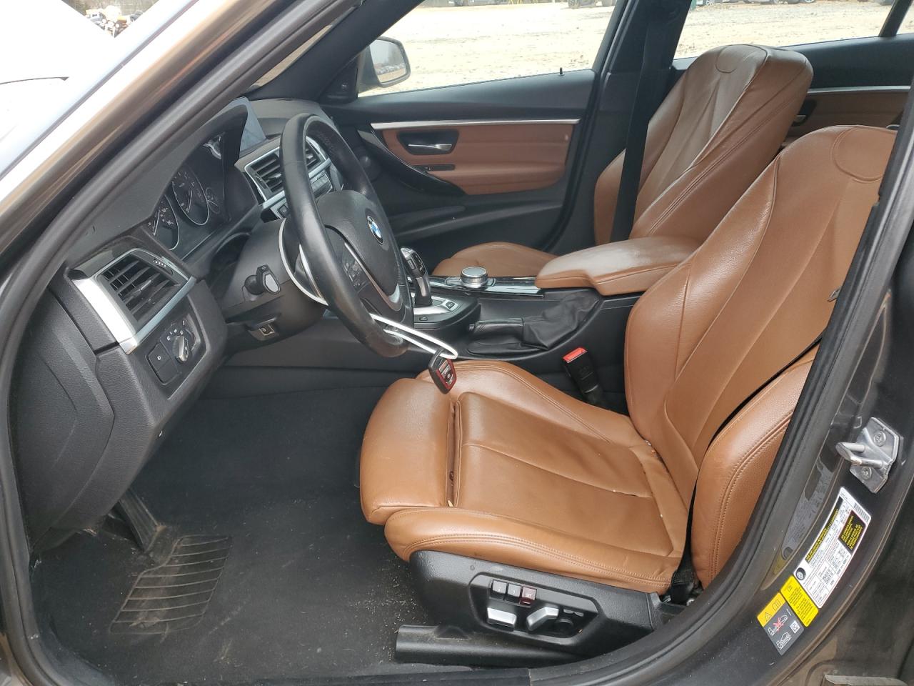 2017 BMW 3er VIN WBA8E1C37HA156782 Copart auction photo, all over damage thumbnail 7