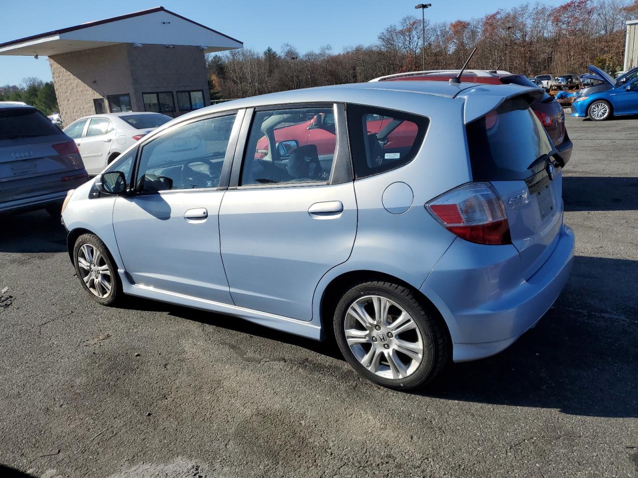 2009 Honda Fit VIN JHMGE88469S021232 Copart auction photo, front end / minor dent/scratches damage thumbnail 2