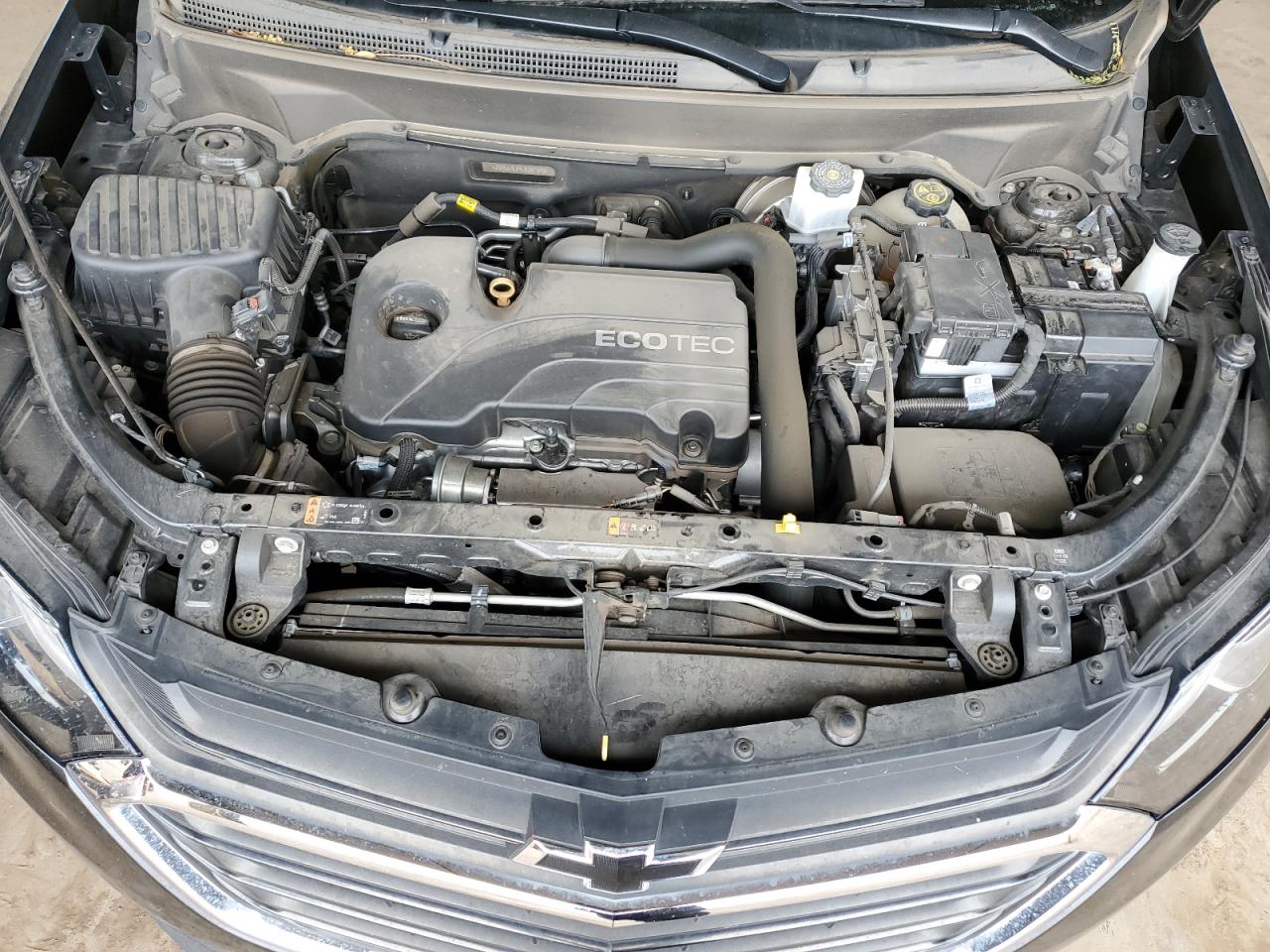 2020 Chevrolet Equinox VIN 2GNAXHEV4L6281340 Copart auction photo, rear end / side damage thumbnail 11