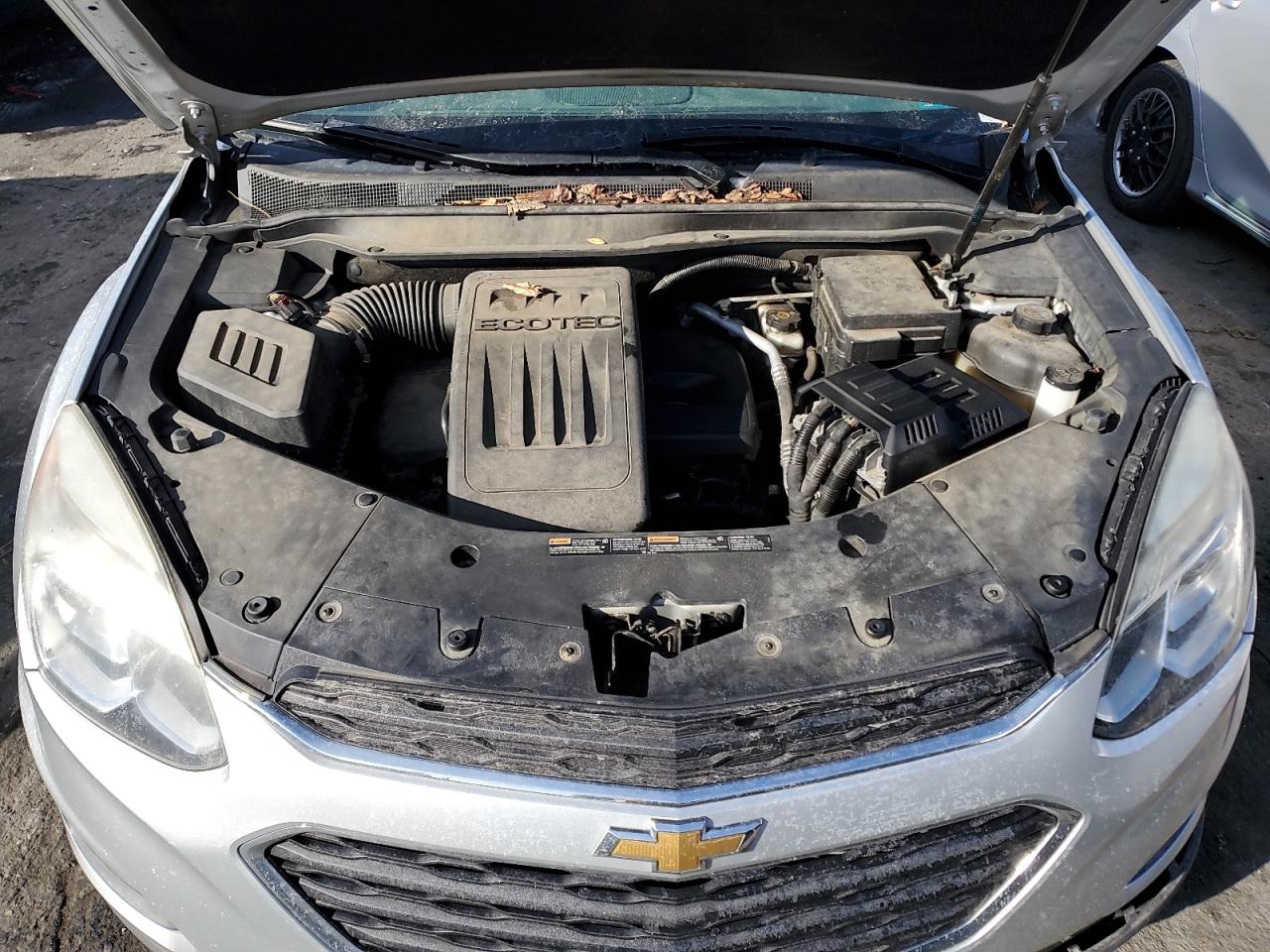 2016 Chevrolet Equinox VIN 2GNALBEK6G1165087 Copart auction photo, front end / side damage thumbnail 12
