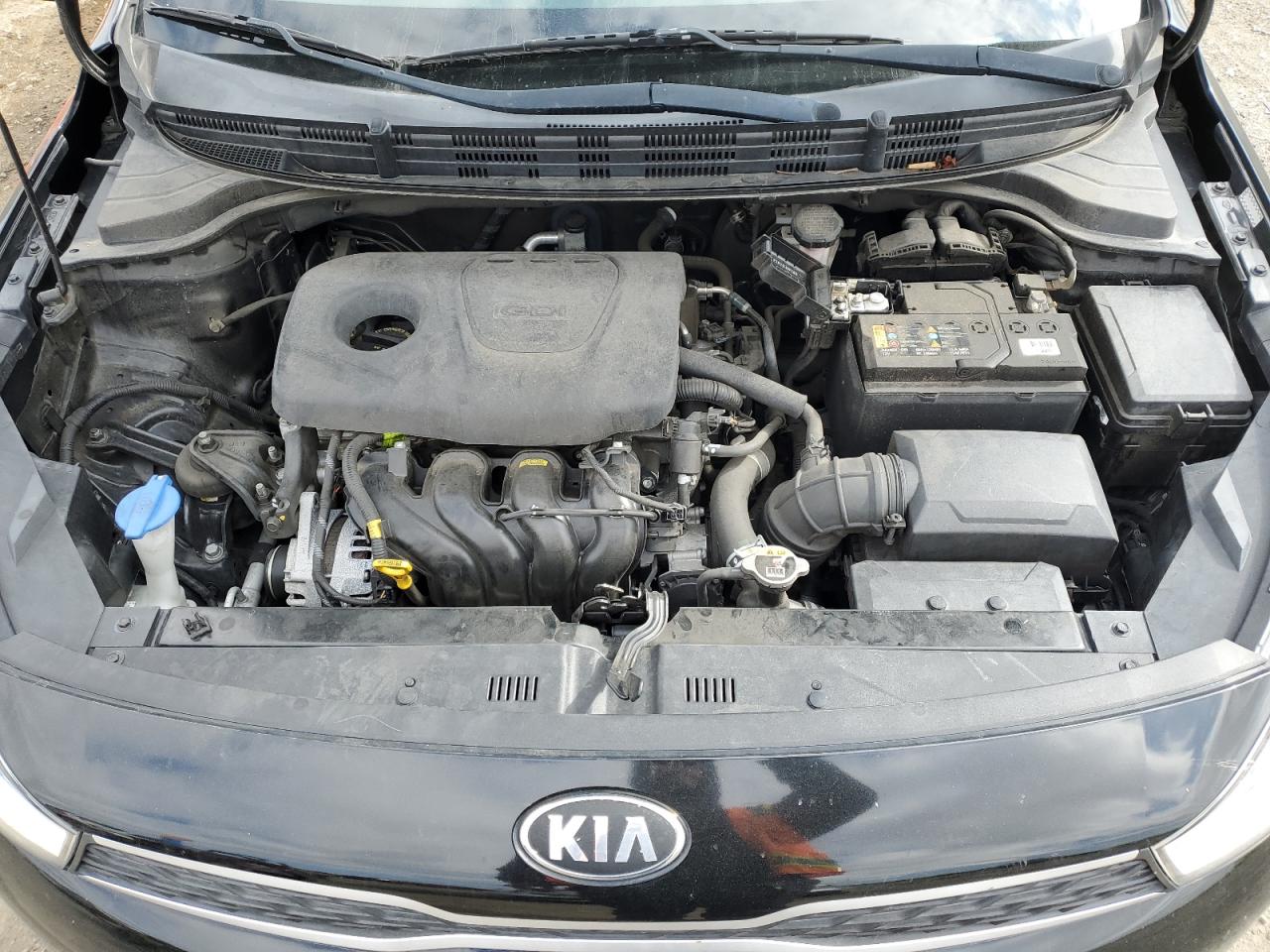 2019 KIA Rio VIN 3KPA24AB6KE211493 Copart auction photo, rear end damage thumbnail 11