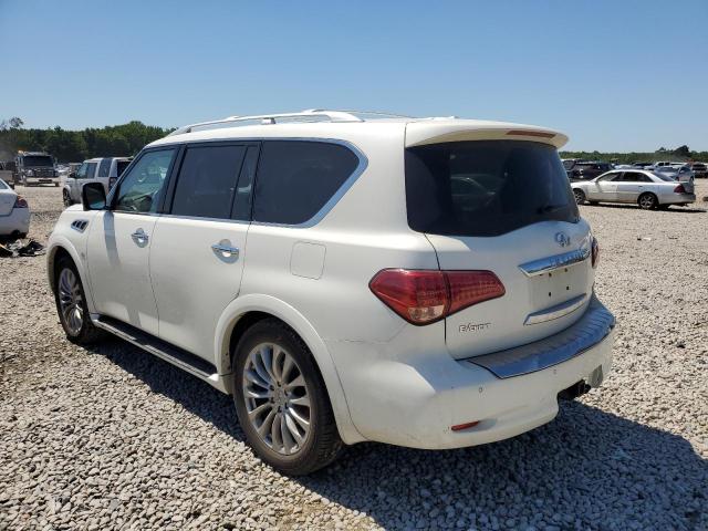 2016 Infiniti QX80 VIN JN8AZ2NE1G9122581 Copart auction photo, mechanical damage thumbnail 2