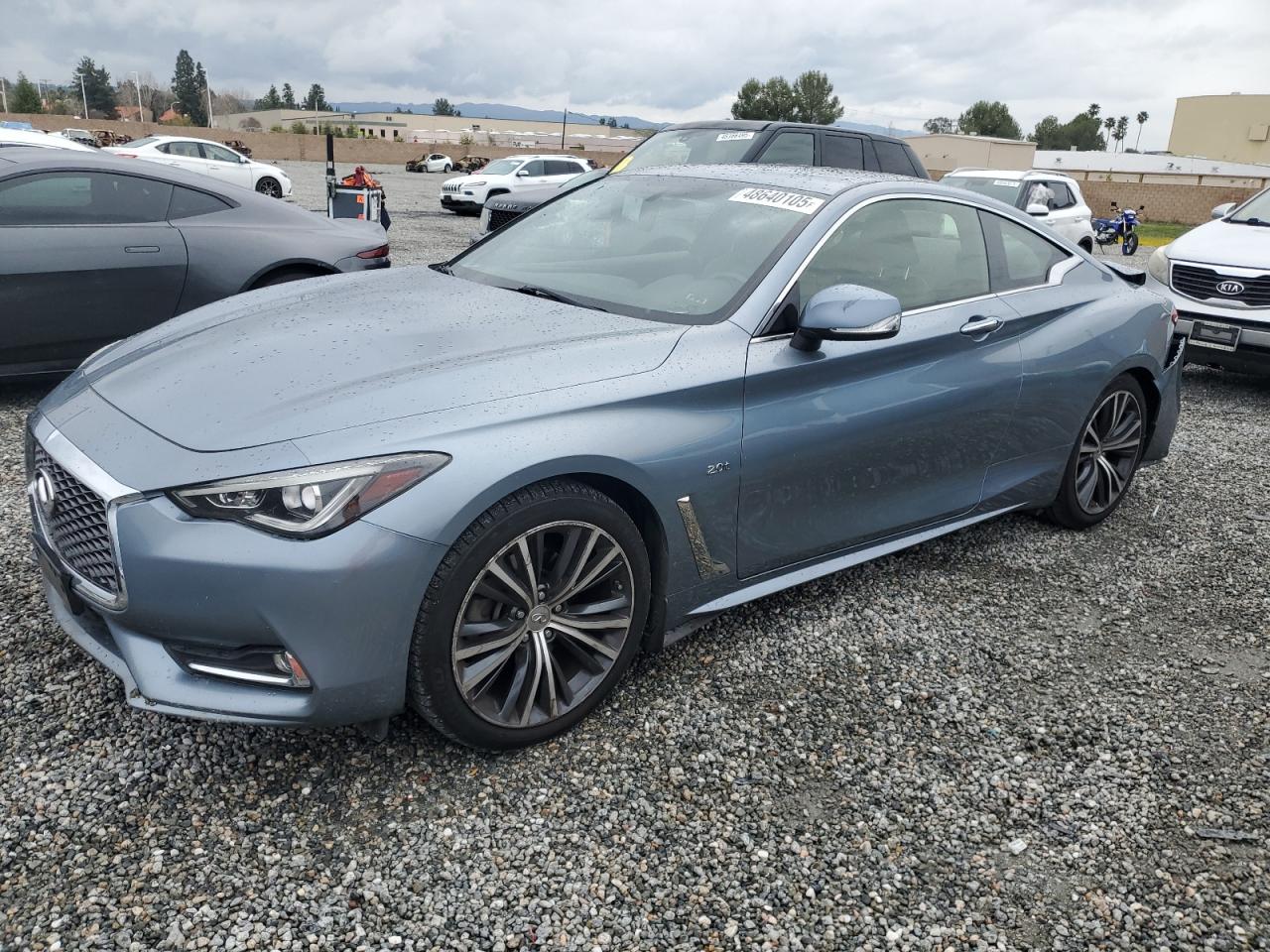 2017 Infiniti Q60 VIN JN1CV7EK6HM111158 - Copart auction photo