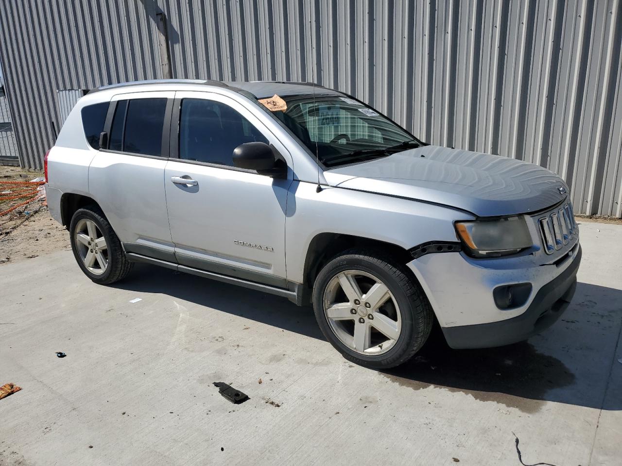 2012 Jeep Compass VIN 1C4NJCCB7CD515382 Copart auction photo, all over damage thumbnail 4