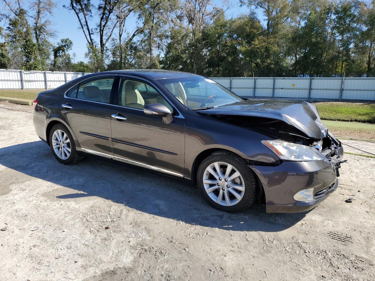 2011 Lexus ES VIN JTHBK1EG8B2447292 Copart auction photo, front end damage thumbnail 4